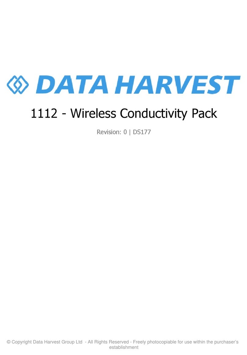 Data Harvest 1112 manual