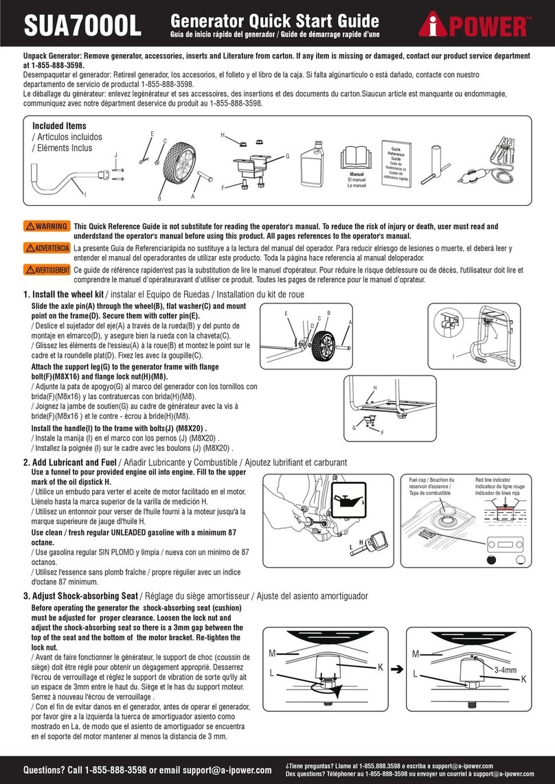 iPower SUA7000L User manual
