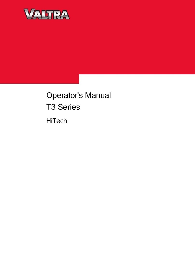 Valtra HiTech T3 Series Operator's manual