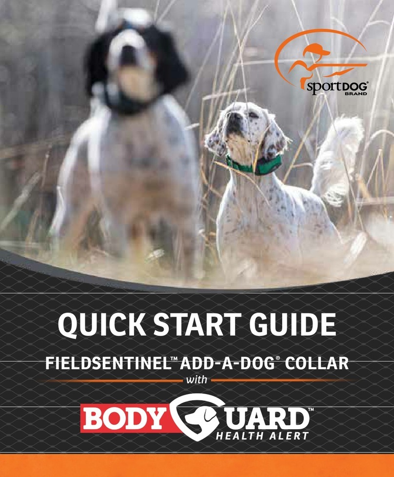 SportDOG FIELDSENTINEL ADD-A-DOG 825/1825 quick start guide SportDOG FIELDSENTINEL ADD-A-DOG 825/1825 quick start guide