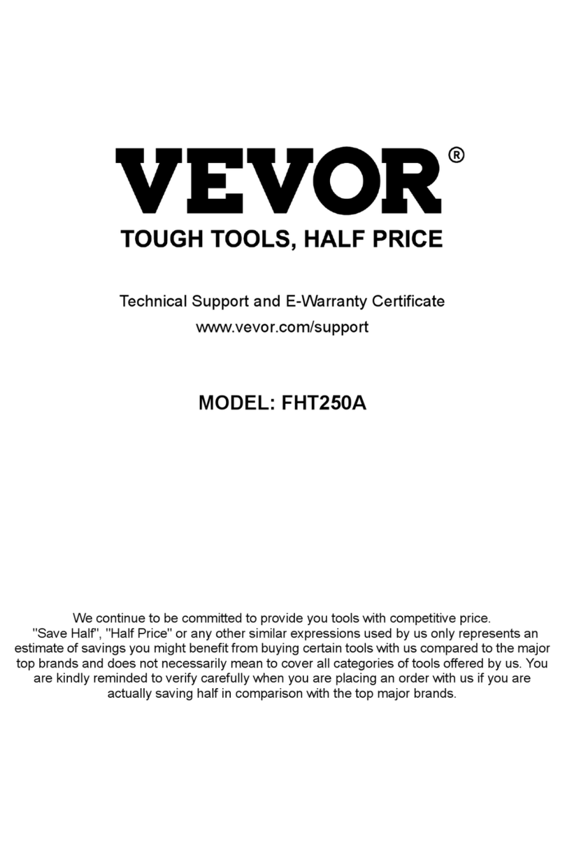 VEVOR FHT250A manual