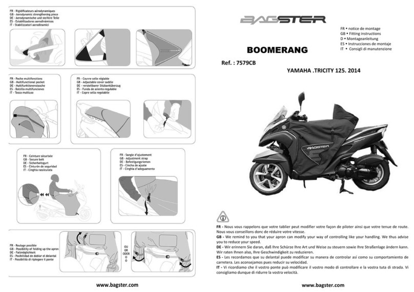 Bagster 7579CB Fitting instructions