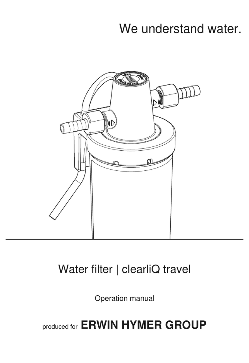 Grunbeck clearliQ travel Operation manual