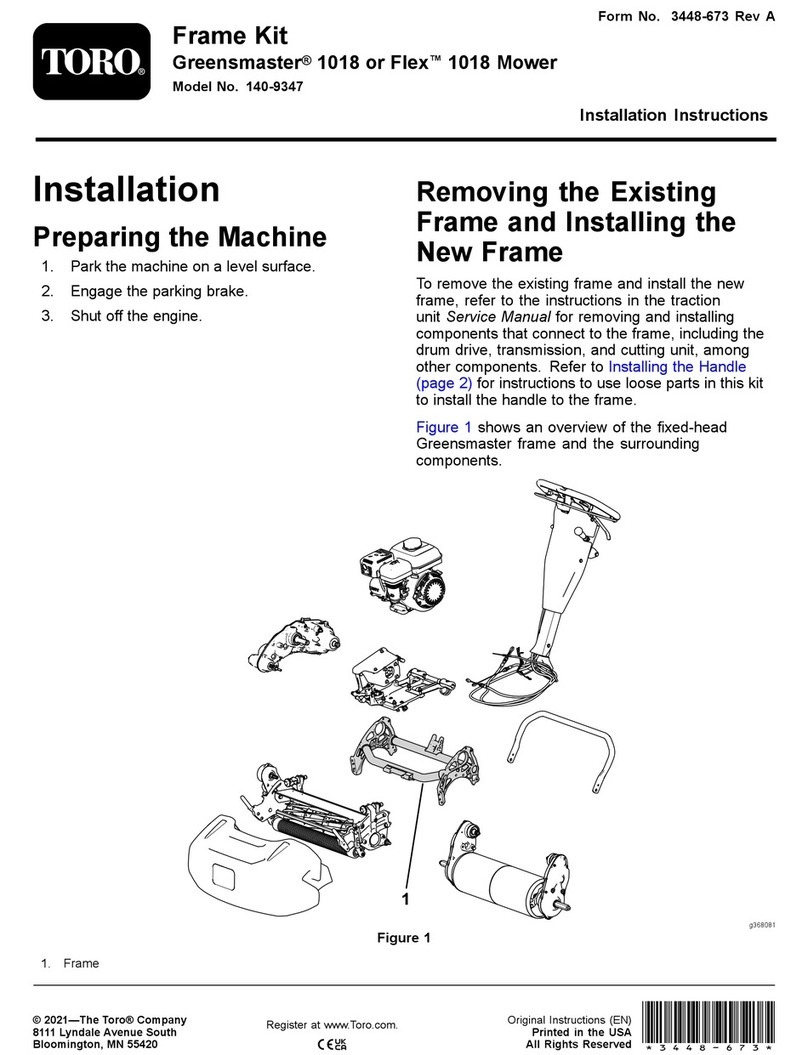 Toro 140-9347 User manual