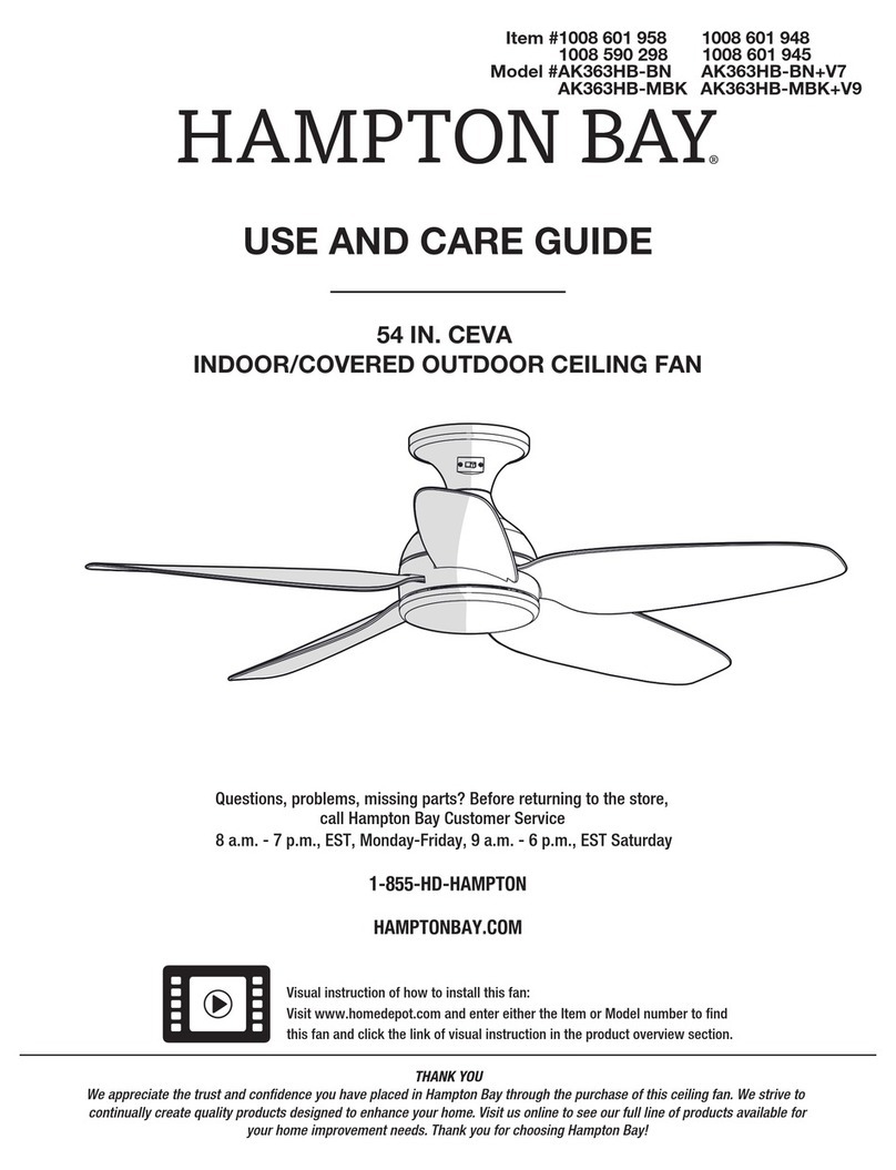 HAMPTON BAY CEVA User manual HAMPTON BAY CEVA User manual