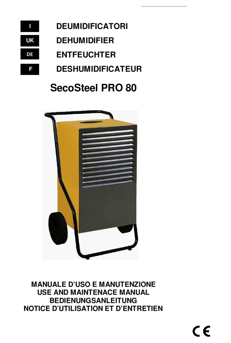 Teddington SecoSteel PRO 80 USE AND MAINTENACE MANUAL