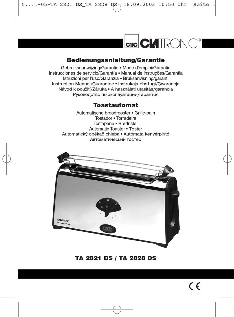 Clatronic TA 2821 DS Technical specifications