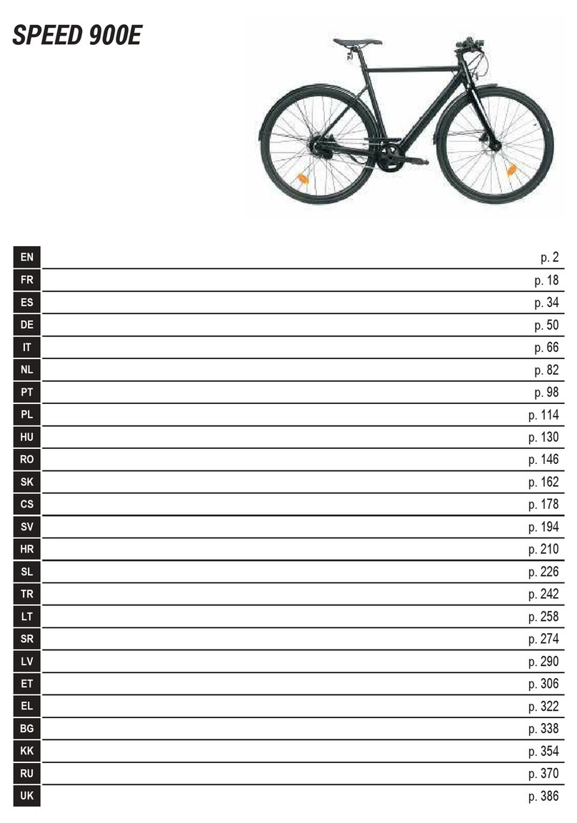 Decathlon SPEED 900E User manual