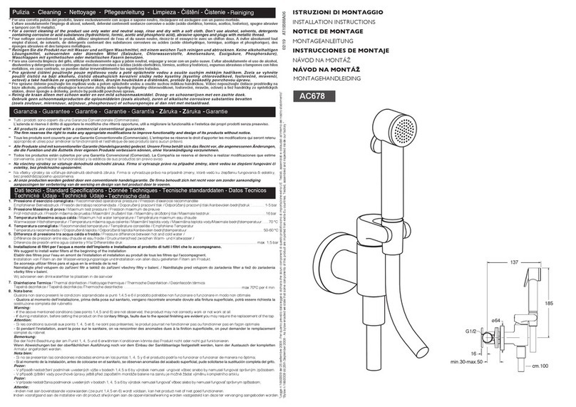 RAMINEX AC678 installation instructions