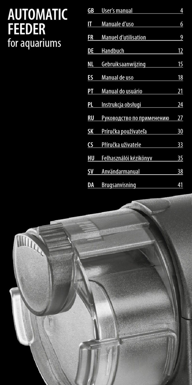 Hydor EKOMIXO User manual Hydor EKOMIXO User manual