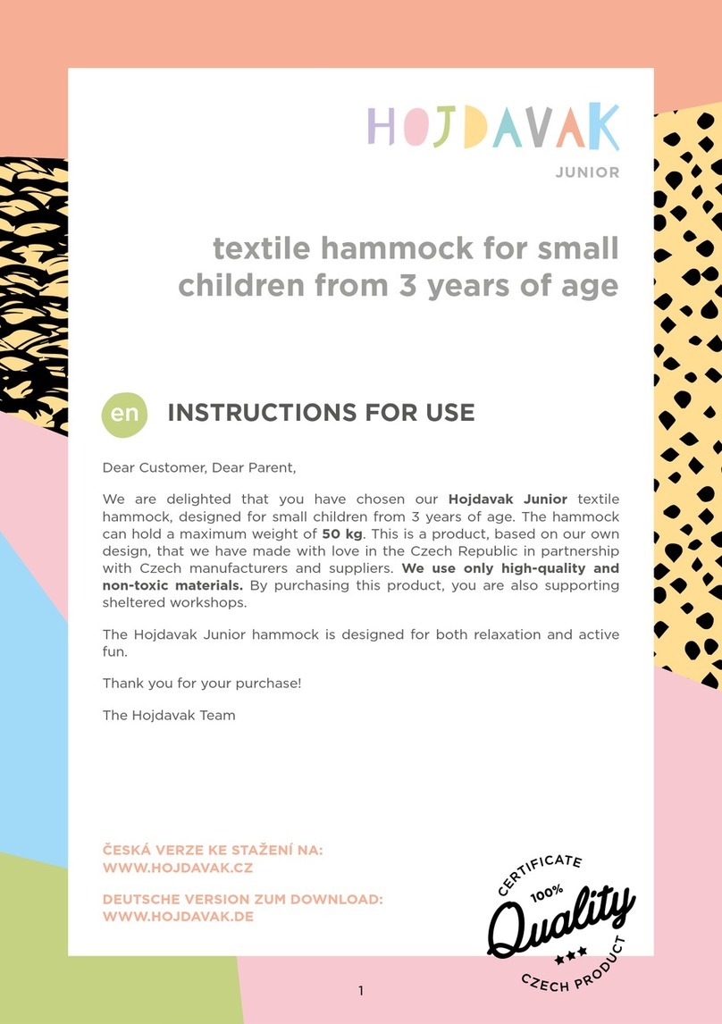 HOJDAVAK JUNIOR User manual