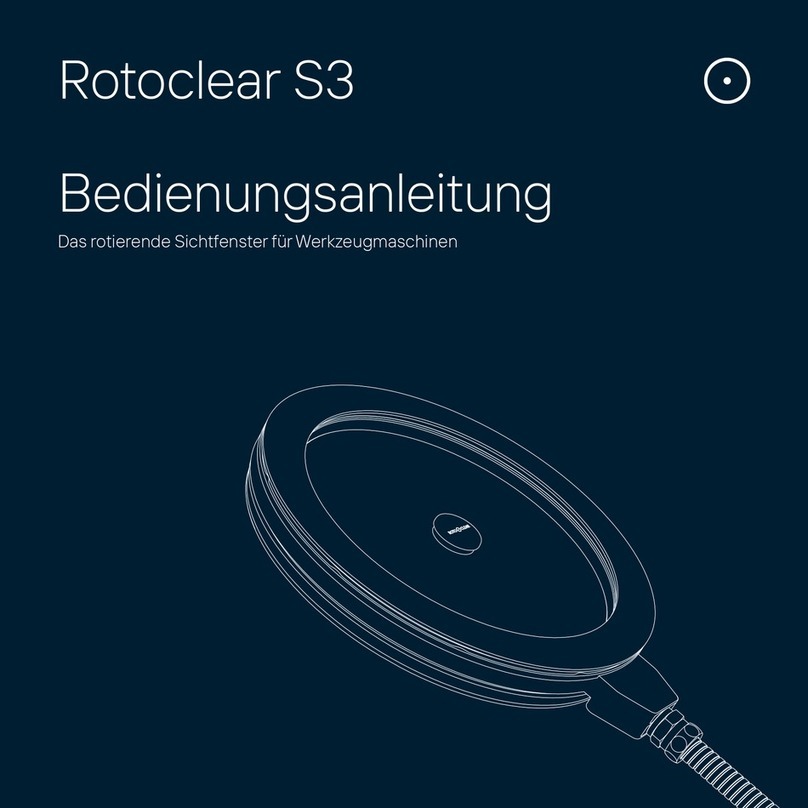 Rotoclear S3 instruction manual