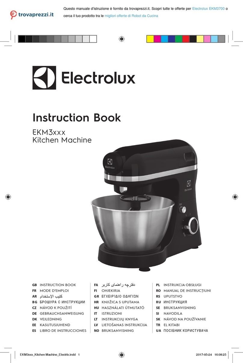 Electrolux EKM3 Series User manual