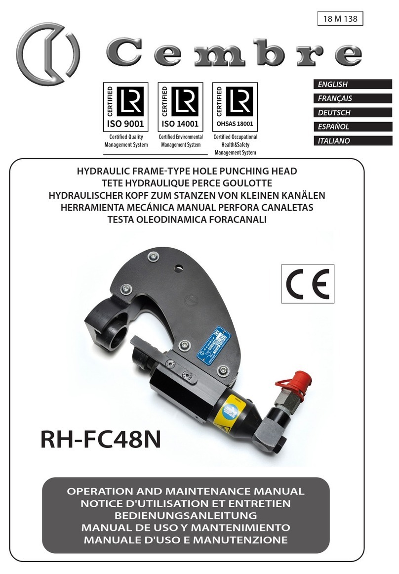 Cembre RH-FC48N User manual
