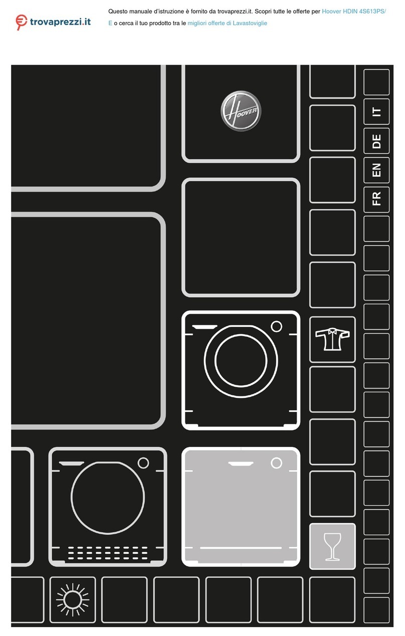 Hoover 4S613PS/E manual
