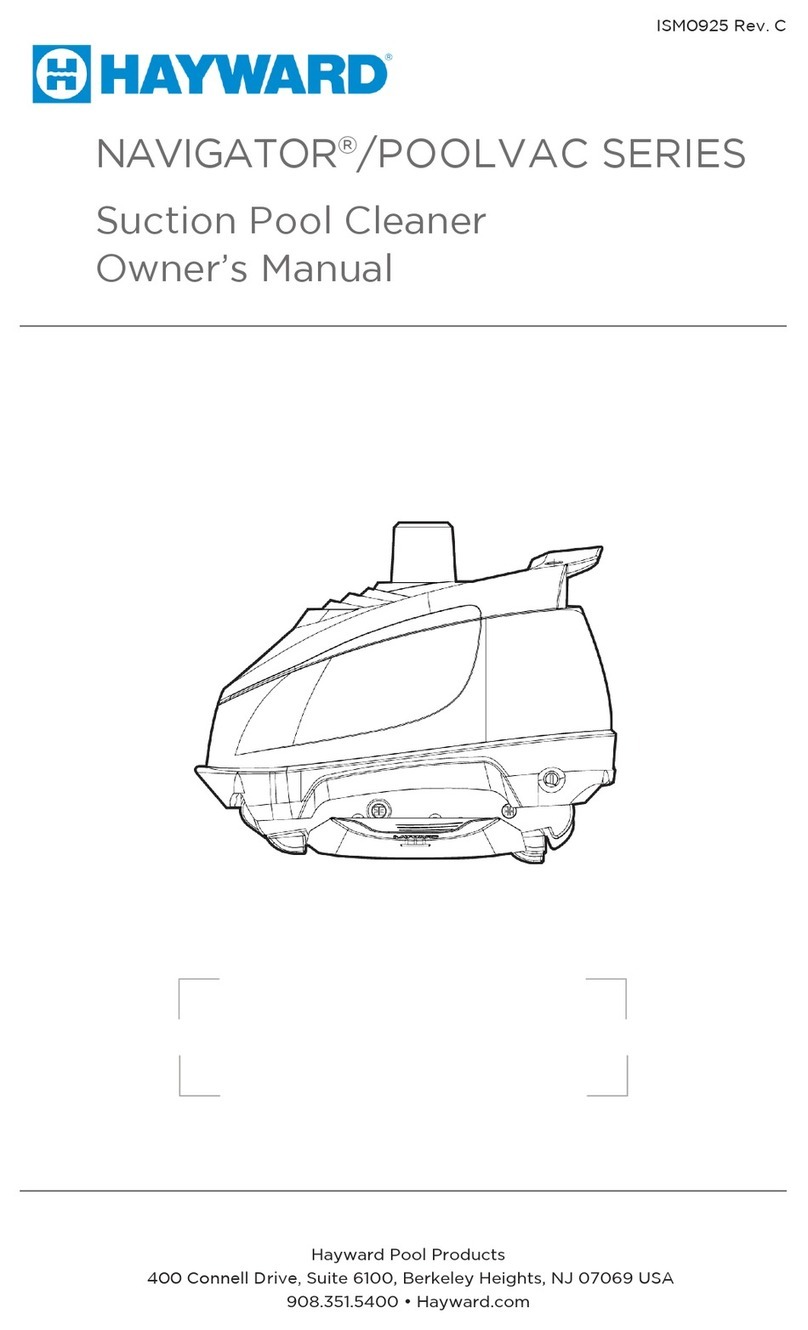Hayward Pool Products NAVIGATOR POOLVAC Series owner's manual