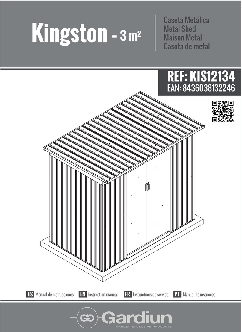 Gardiun Kingston KIS12134 User manual
