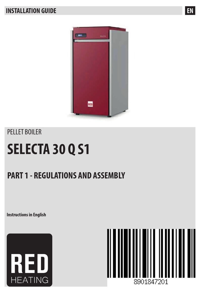 Red Heating SELECTA 30 Q S1 installation guide