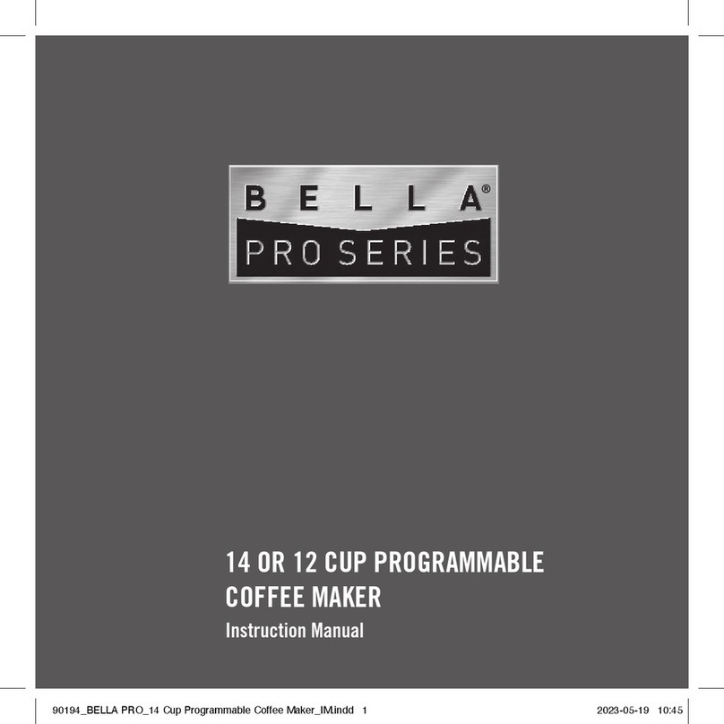 Bella PRO series instruction manual
