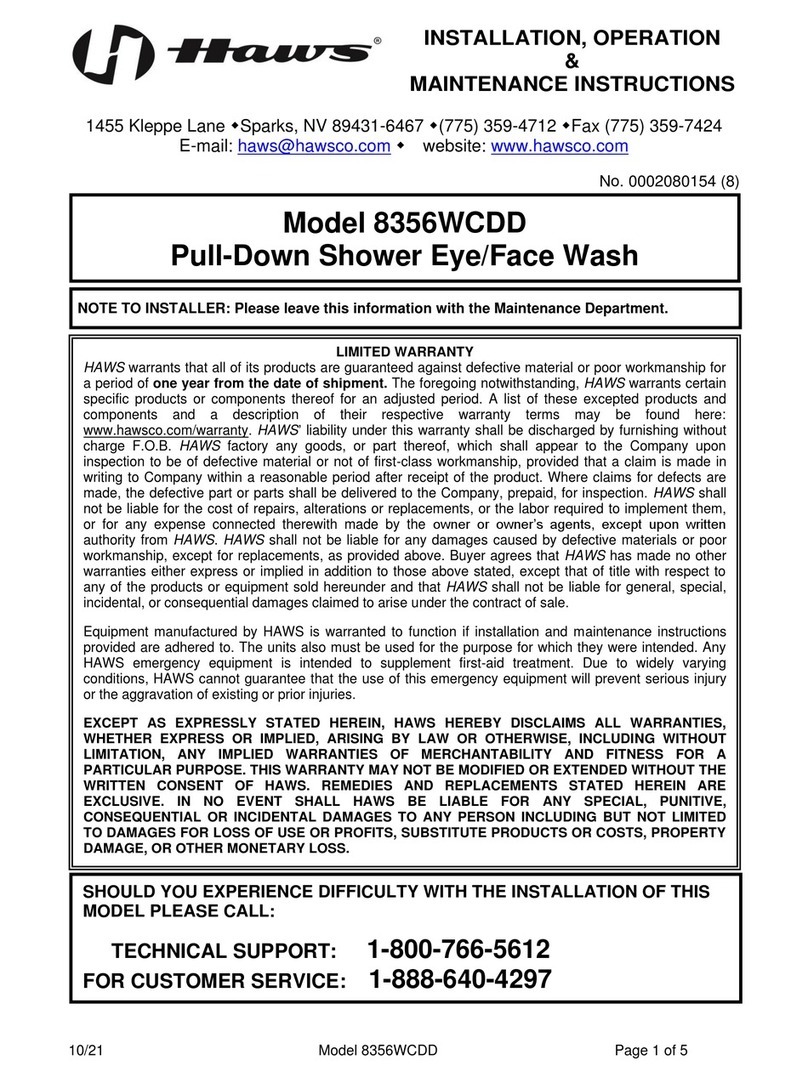 Haws 8356WCDD Guide