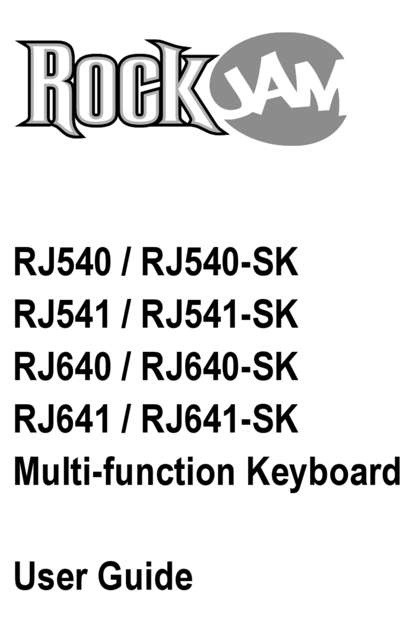 RockJam RJ540 User manual