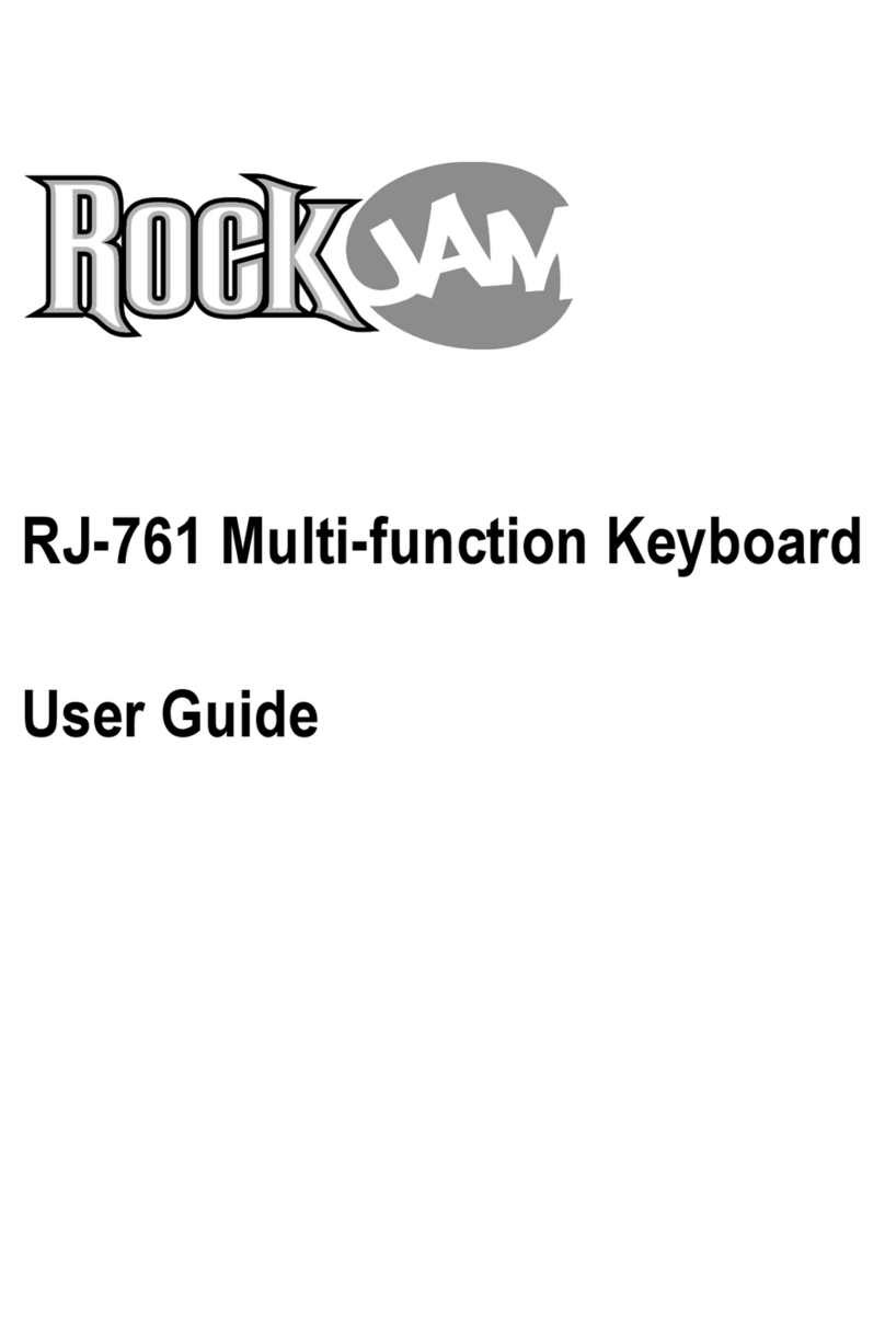 RockJam RJ-761 User manual