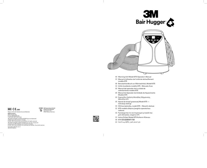 3M Bair Hugger 675 Operator's manual