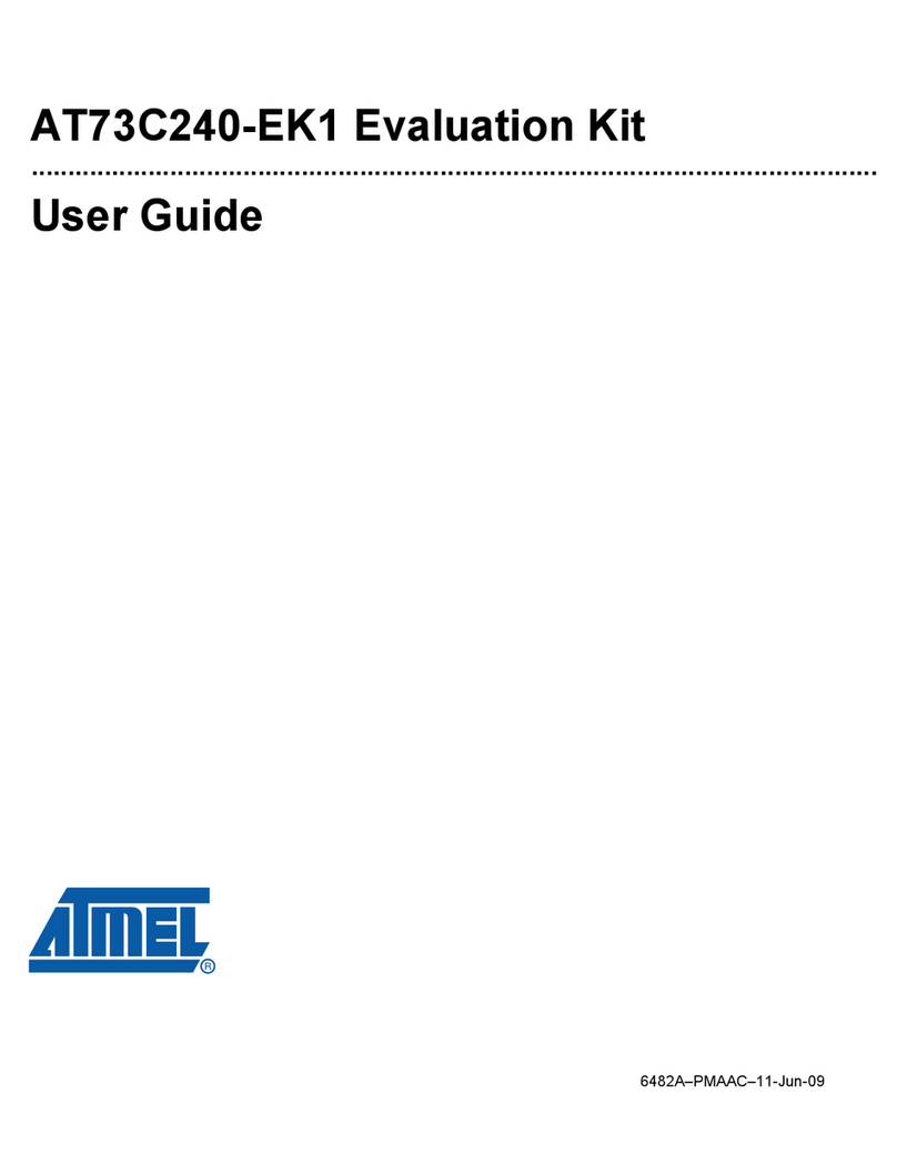 Atmel AT73C240-EK1 User manual