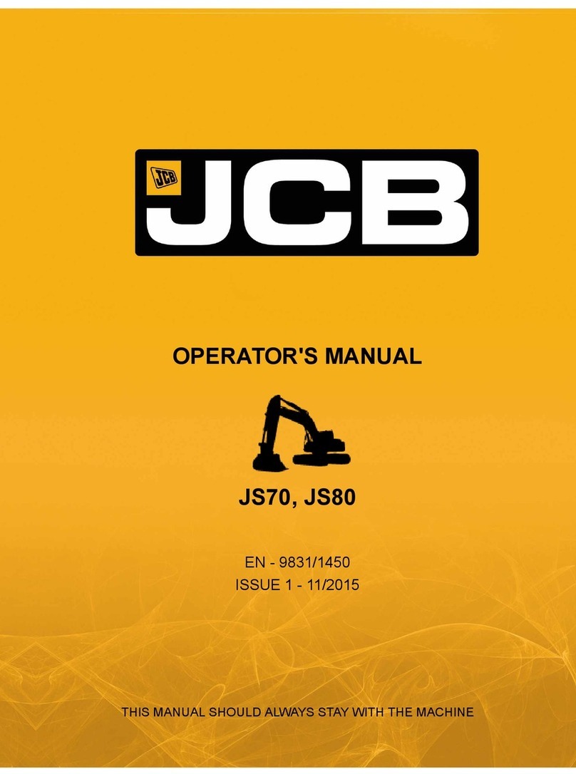 jcb JS70 User manual