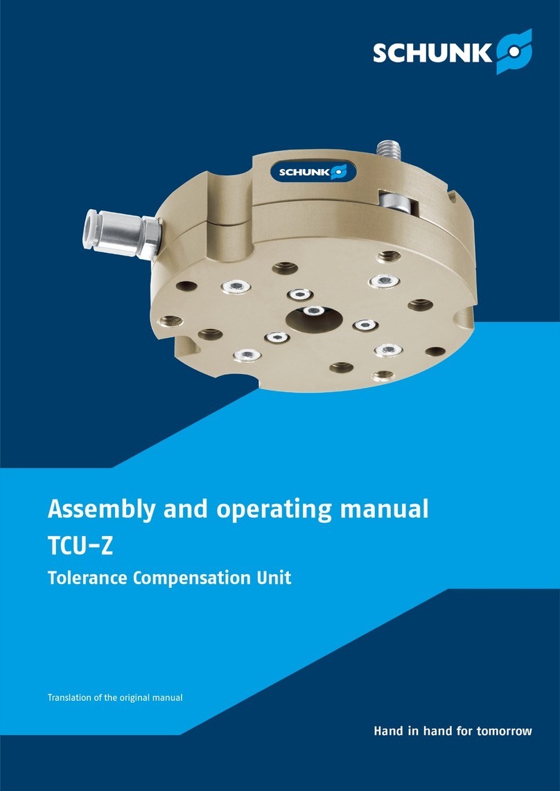 SCHUNK TCU-Z User instructions
