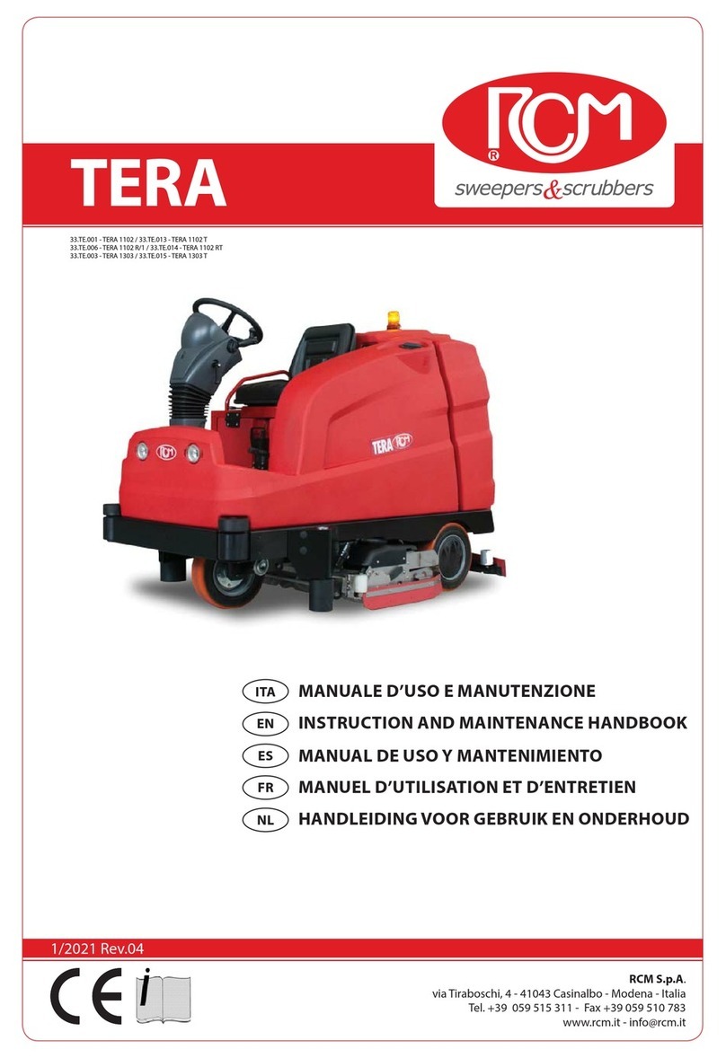 RCm TERA Series Instruction and maintenance handbook