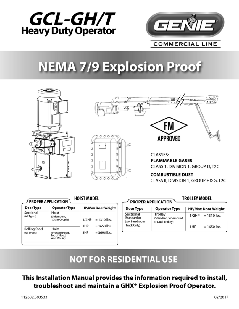 Genie GCL-GH/T manual