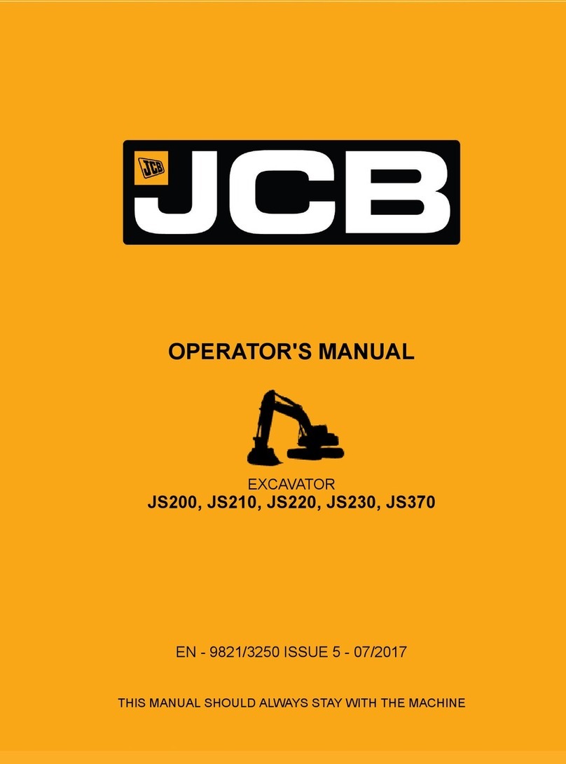 jcb JS 200 Series Operator's manual