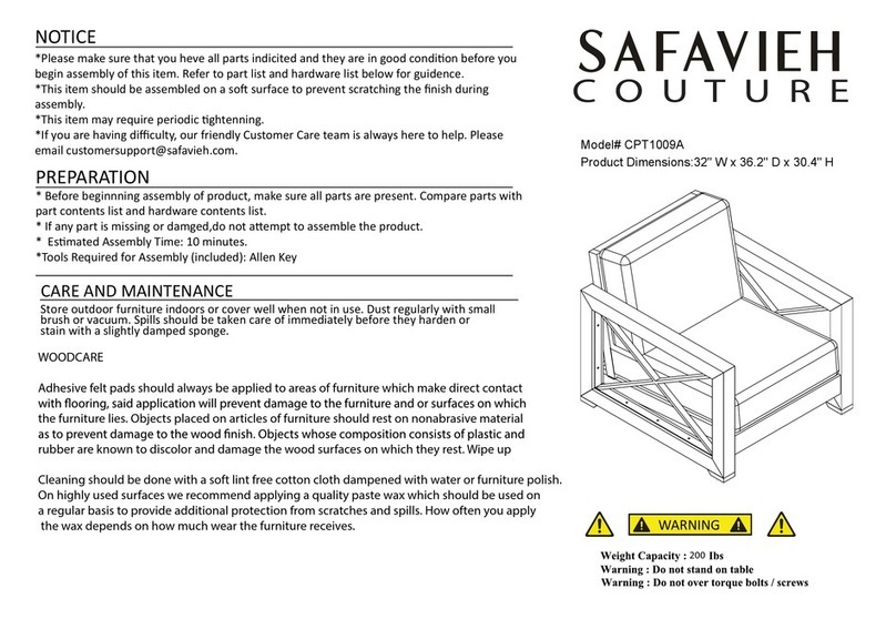 Safavieh CPT1009A User manual Safavieh CPT1009A User manual