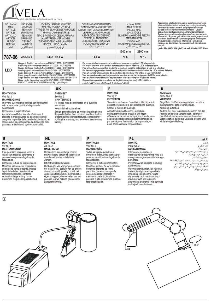 Ivela 787-06 quick start guide