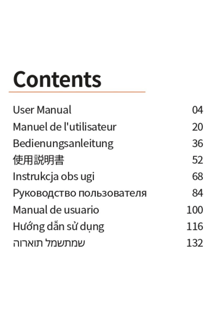 Fine Vu GX7000 User manual