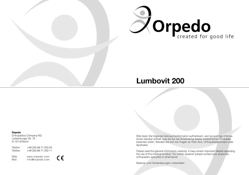 Orpedo Lumbovit 200 Instructions for use