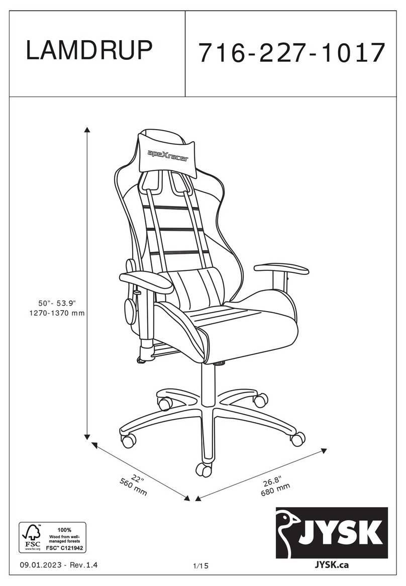Jysk LAMDRUP 716-227-1017 manual