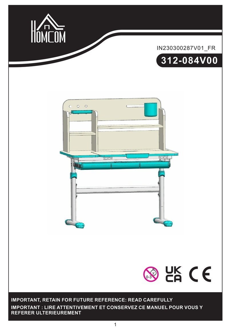 HOMCOM 312-084V00 User manual