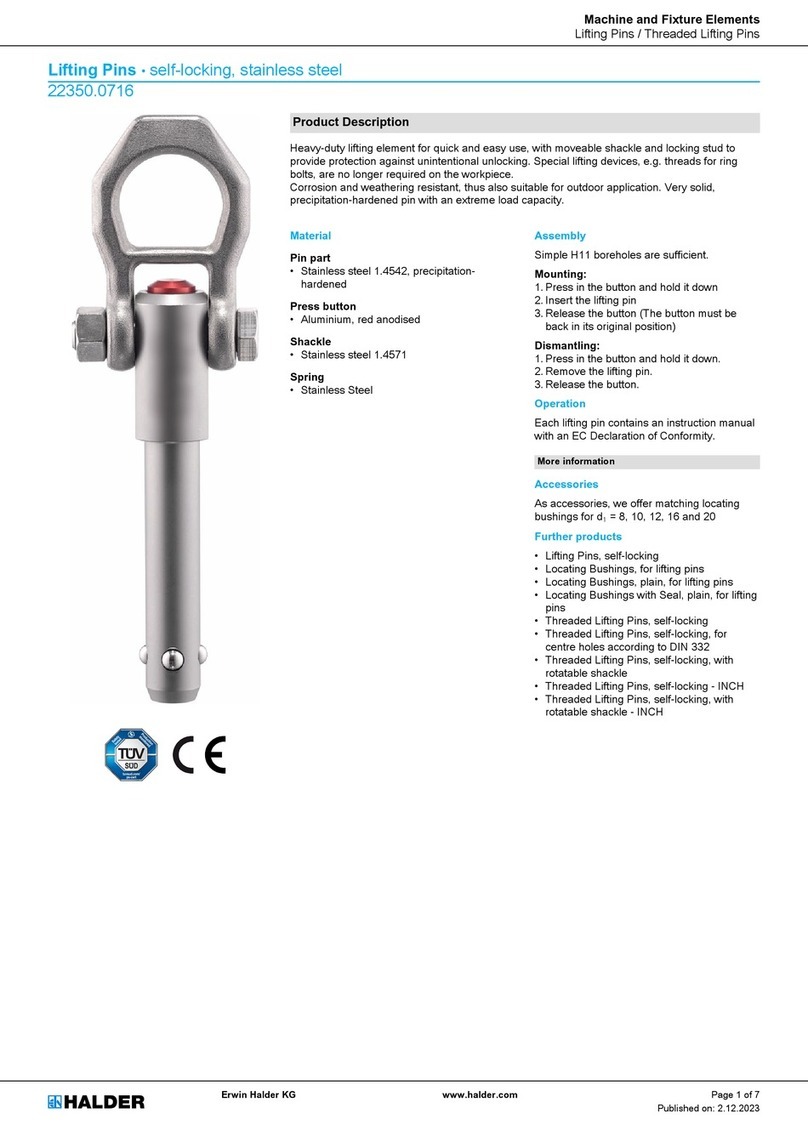 HALDER 22350.0716 quick start guide