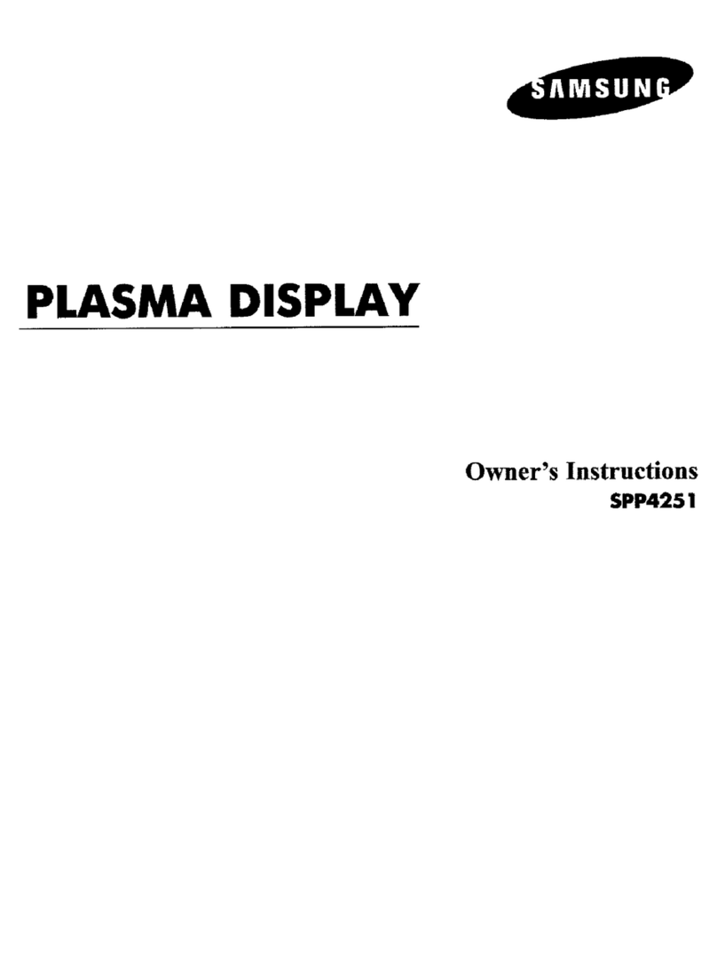 Samsung SP-P4251 User manual Samsung SP-P4251 User manual