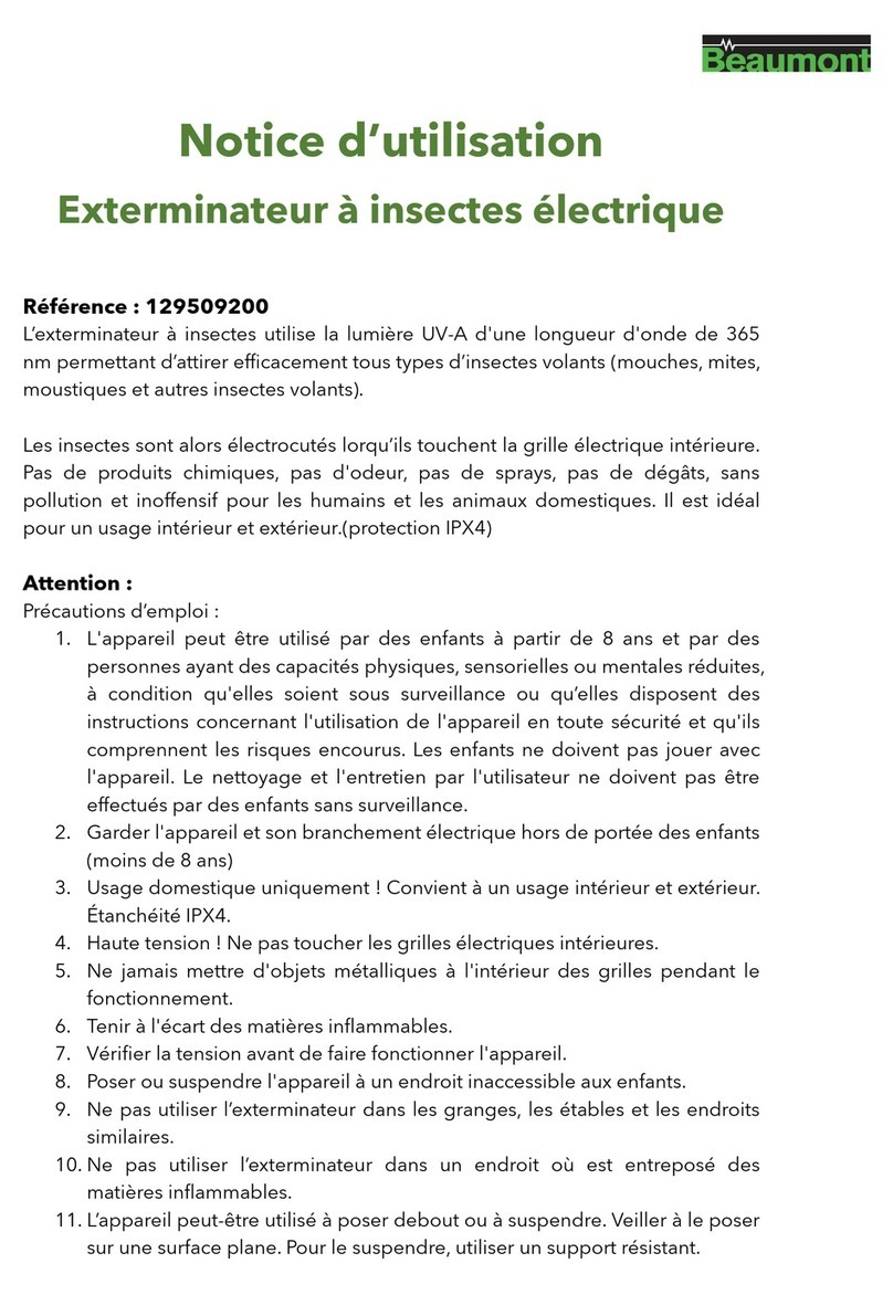 Beaumont 129509200 User manual