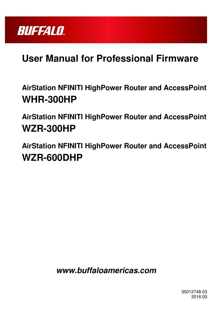 Buffalo AirStation WZR-600DHP user manual