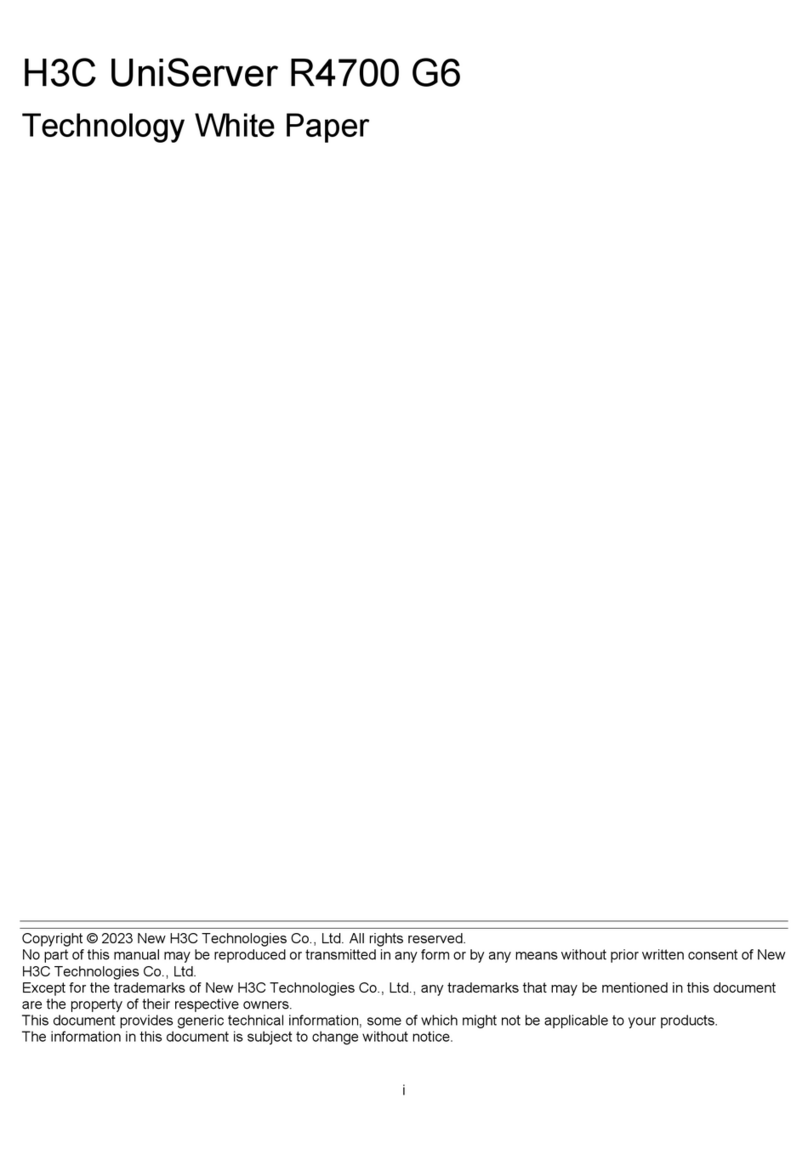 H3C UniServer R4700 G6 Quick reference guide