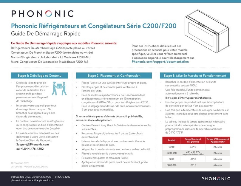 Phononic C200 Series quick start guide