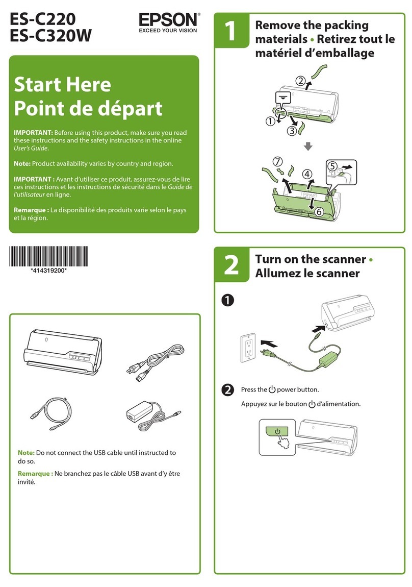Epson ES-C220 Instruction Manual