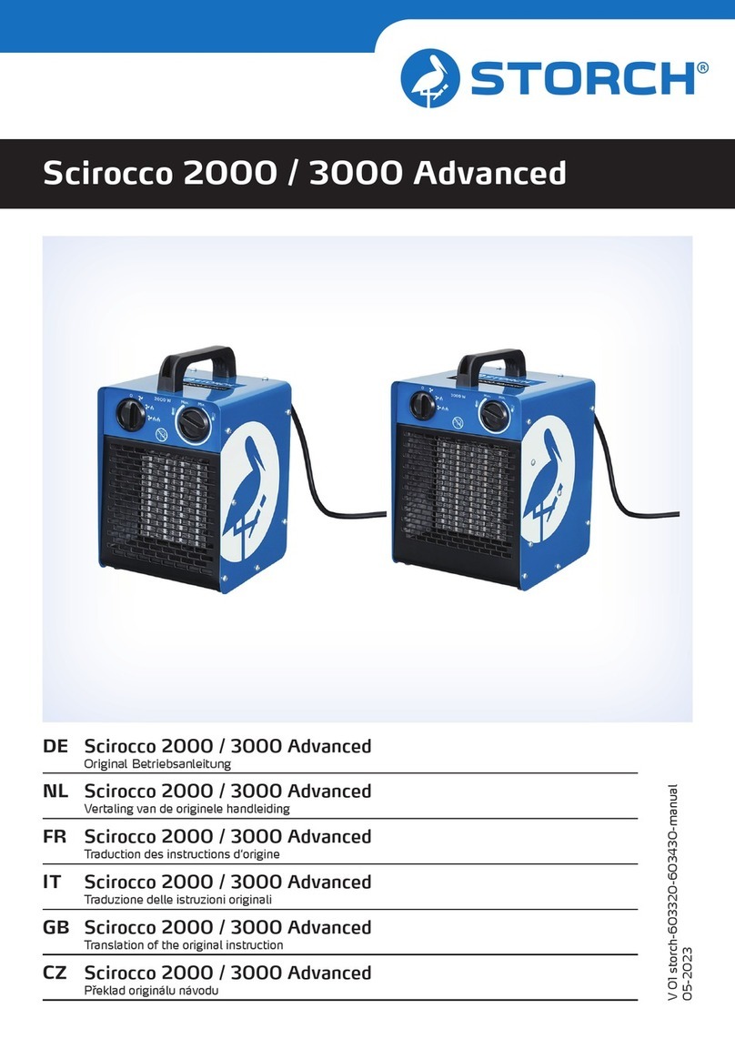Storch Scirocco 2000 Advanced Translation of the original instruction