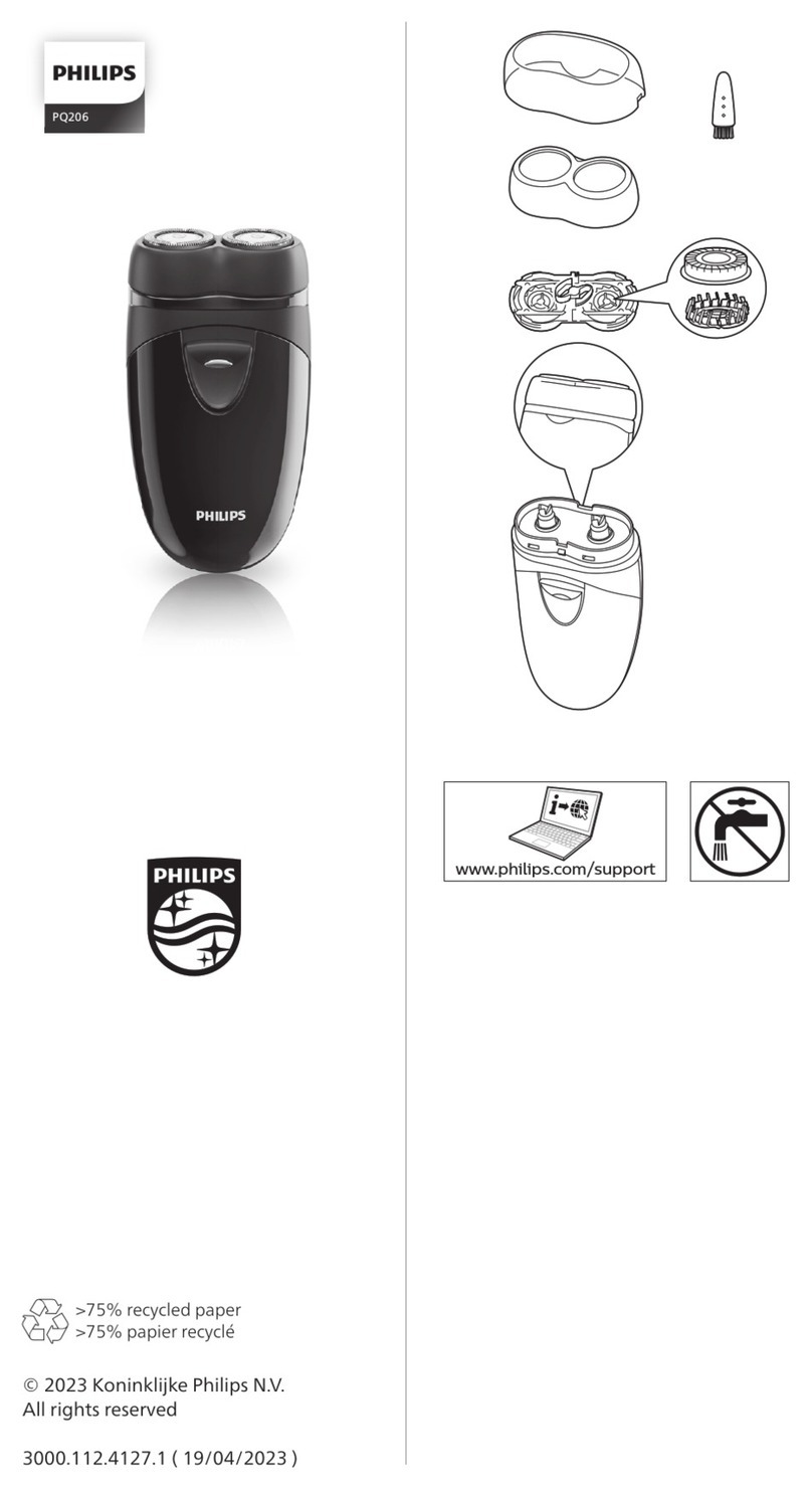 Philips PQ206 User manual Philips PQ206 User manual