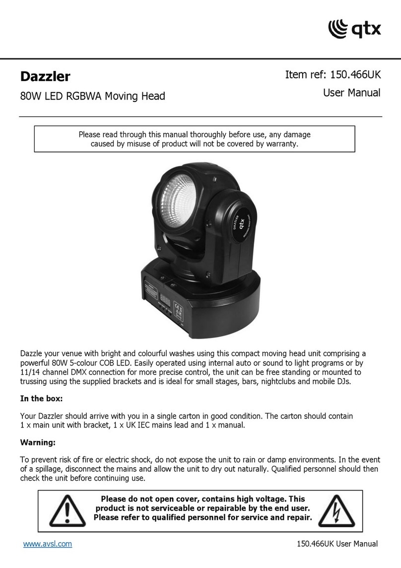 Qtx Dazzler user manual