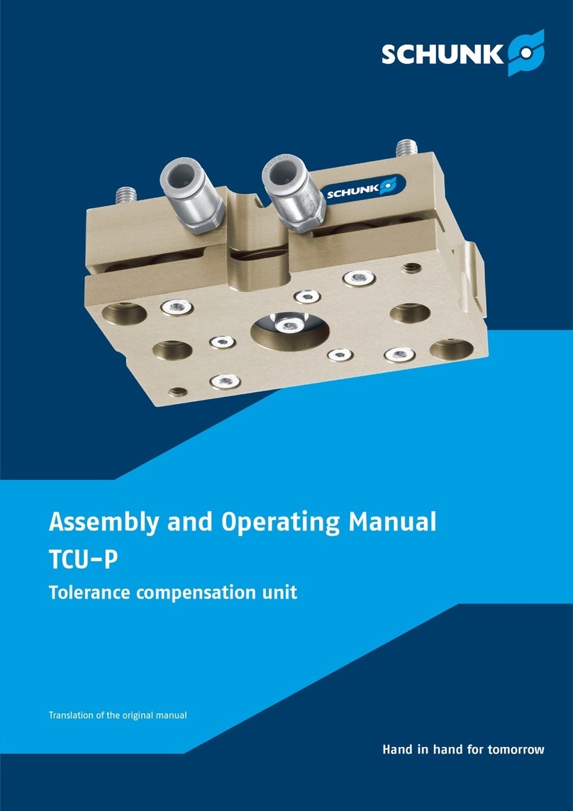 SCHUNK TCU-P User instructions